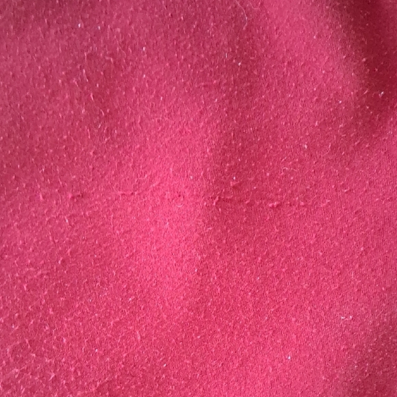 Red Joggers with Flared Legs and Drawstring Waist - Picture 6 of 6